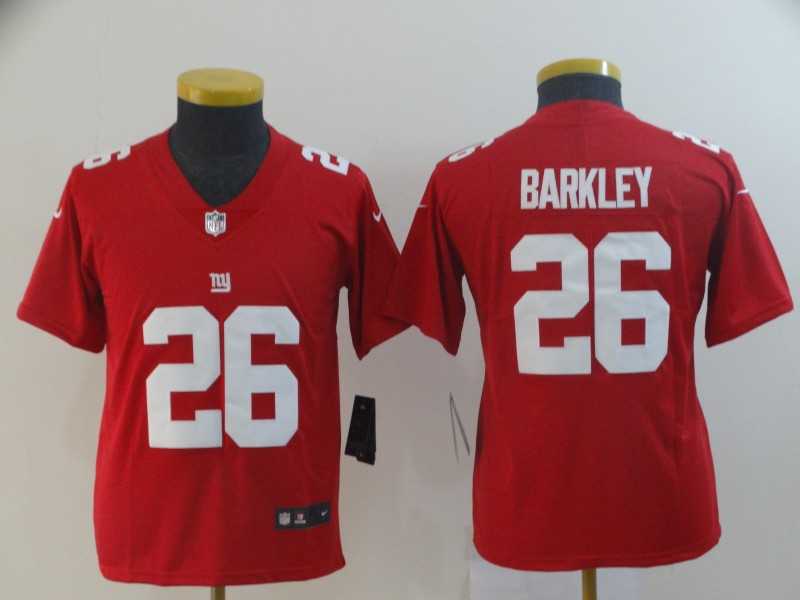 Youth Nike Giants 26 Saquon Barkley Red Inverted Legend Limited Jersey,We sell and wholesale Youth Nike Giants 26 Saquon Barkley Red Inverted Legend Limited Jersey on line form chian!